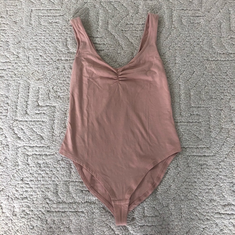 Pink bodysuit